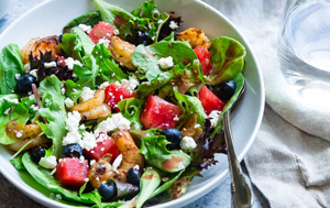 Eating well in lockdown - salad