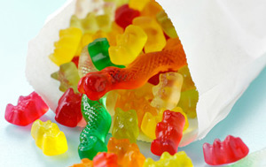 Gummy sweet confectionery