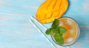 Coconut Mango Juice Drink, with OPTIMIZER Stevia